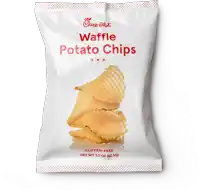 a bag of chick-fil-a waffle potato chips that are gluten-free