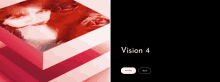 a pink box with a picture of a woman and the words vision 4 below it