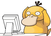 Psyduck Sticker