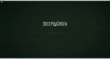 a computer screen displays a game called deepmoken