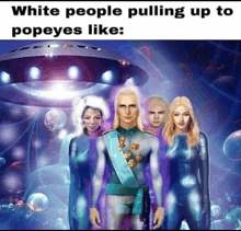 white people pulling up to popeye 's like