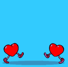 a red heart with a speech bubble coming out of it