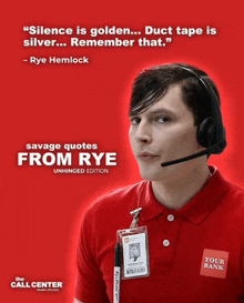 savage quotes from rye unhinged edition poster