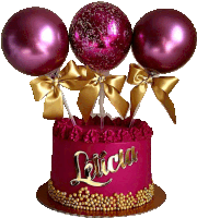 a pink cake with the name leticia on the top