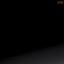 a close up of a yellow smiley face with joe written on it