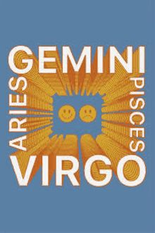 a poster of the zodiac signs gemini virgo and aries