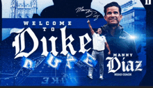 manny diaz is a head coach for duke university