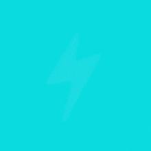 a blue background with a lightning bolt and the word hackathon