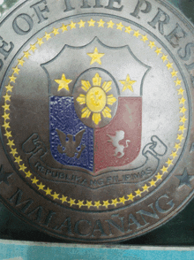 the seal of the president of the republic of the pilipinas malacanang