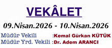 a sign that says ' vekalet ' on it