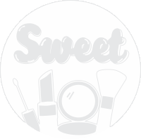 the word sweet is on a white circle