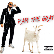 papi the goat parental advisory explicit content poster