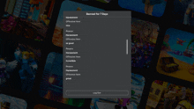 a screenshot of a game that says " banned for 7 days " at the top