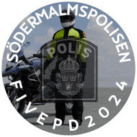 a sticker that says sodermalmspolisen fivepd 2021