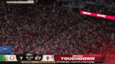 a football game between indiana and ohio state