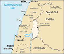 a map of the mediterranean sea shows the location of beirut