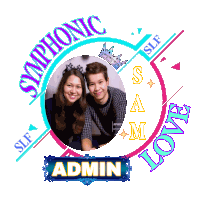 a logo for symphonic slf love admin