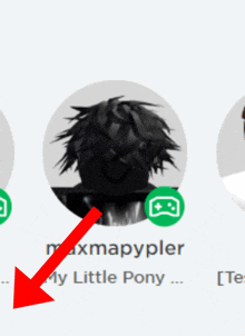 a red arrow points to maxmapypler 's profile