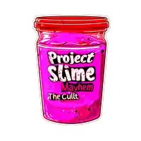 a pink jar of project slime mayhem the cult