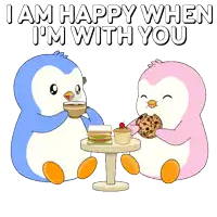 One A Date Love Sticker