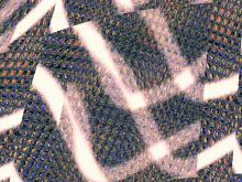 a computer generated image of a geometric pattern that looks like a maze