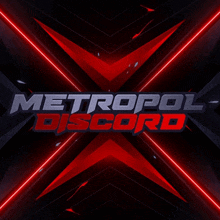 a logo for a discord server called metropol