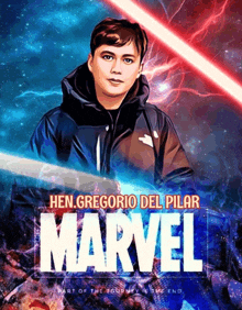 hen.gregorio del pilar is featured on the cover of marvel