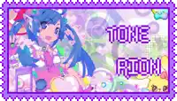 a pixel art drawing of a girl with the words tome tricomi on it