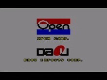 a logo for open corp. and daou infosys corp.