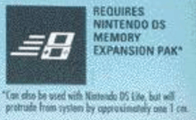 a nintendo ds memory expansion pak requires nintendo ds