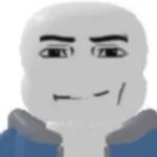 a close up of a person 's face wearing a blue jacket .
