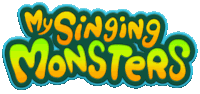 a colorful logo for my singing monsters is shown