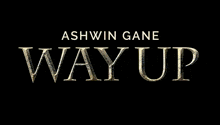 a poster for ashwin gane 's way up with a bag full of candy