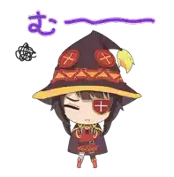 Megumin Kono Suba Sticker