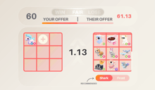 a screenshot of a game showing a shark and frost
