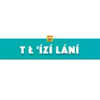 a blue and white sign that says t & izi lani