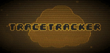 the word tracetracker is displayed on a dark background