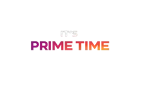 a logo that says it 's prime time on it