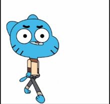 gumball from the amazing world of gumball walking