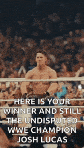 here is your winner and still the undisputable wwe champion josh lucas