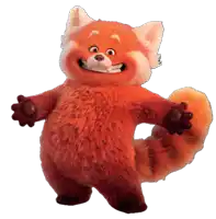 a stuffed animal that looks like a red fox