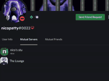 a screenshot of nicopatty # 0022 's discord account