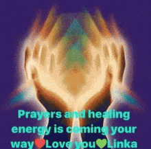 prayers and healing energy is coming your way linka