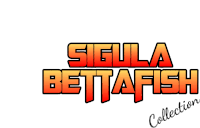 a logo that says sigula bettafish collection on it