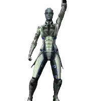 a statue of a knight with his arms outstretched