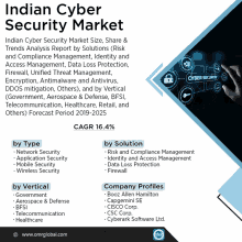 a poster that says indian cyber security market