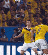 a soccer player with the number 10 on his shirt