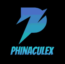 a logo for a company called phinaculex with a lightning bolt on it