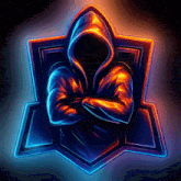 a person in a hoodie with their arms crossed .