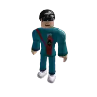 a roblox character wearing sunglasses and a headband